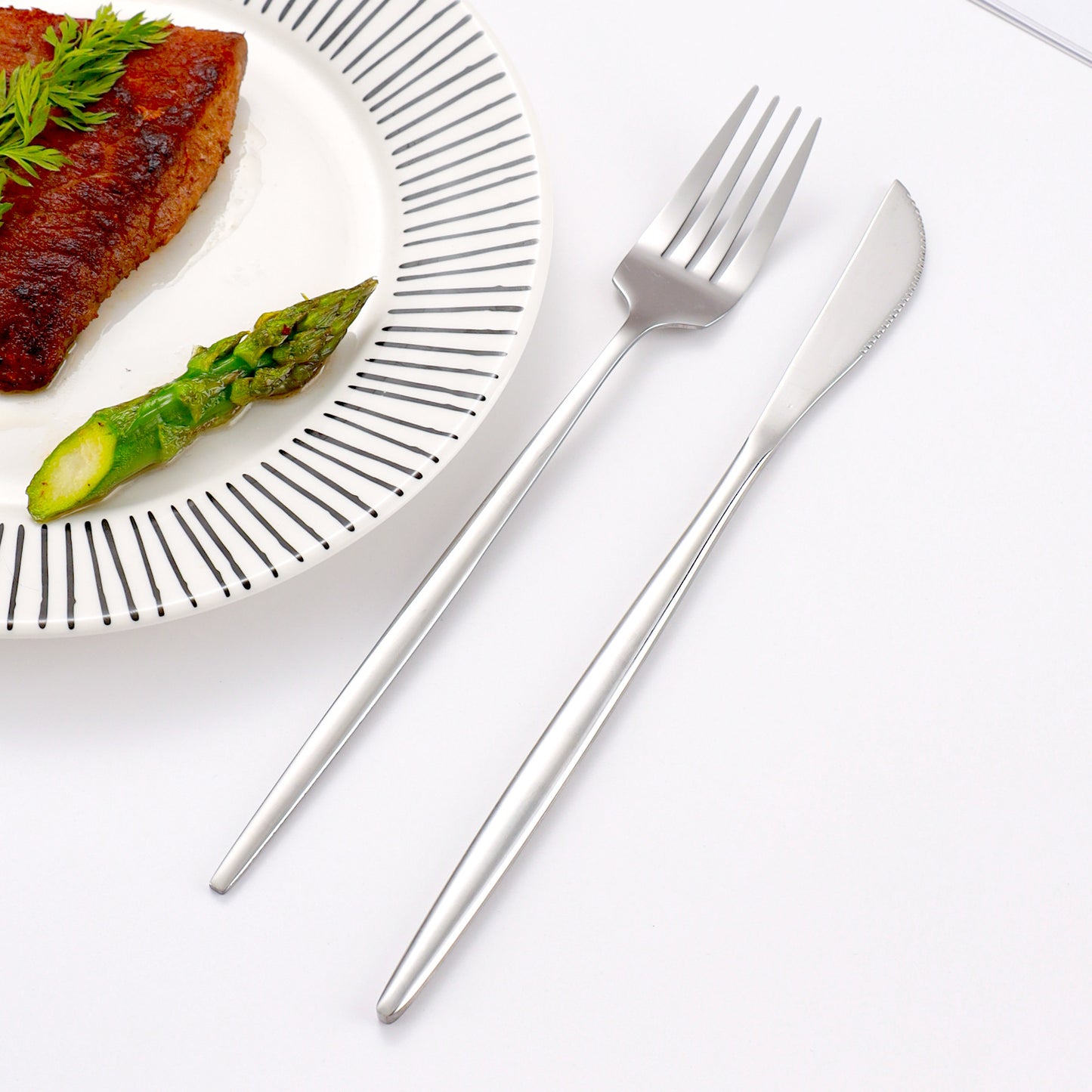 cutlery set Cross-border Amazon Portugal Stainless Steel Cutlery Set4Main item20Set of Knife, Fork, and Spoon