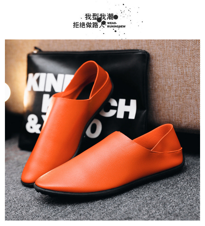 New Fashion Casual Sports Shoes Autumn Breathable Thick Sole Comfortable Casual Men's Shoes Men's Single Shoes Four Seasons Style