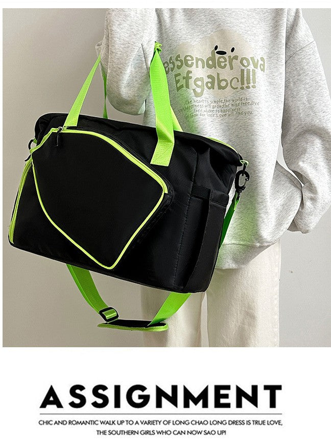 Cross-border New Trendy Sports Gym Bag Large Capacity Casual Fashion Travel Bag Water-resistant Commuter Crossbody Bag for Women