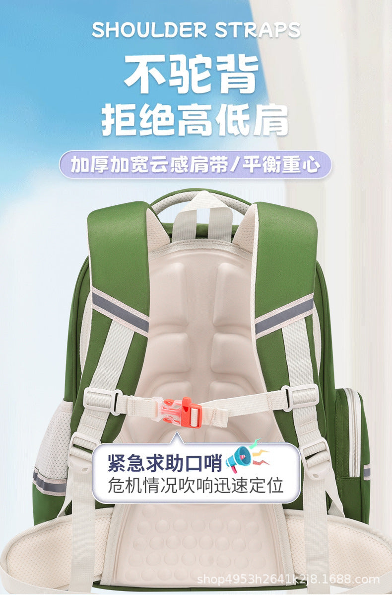 New Cloud Large Capacity Waterproof Shoulder and Waist Protection Backpack for Back-to-School Season, Campus Hot Sale Direct Sale http://detail.1688.com/offer/950588874345.html