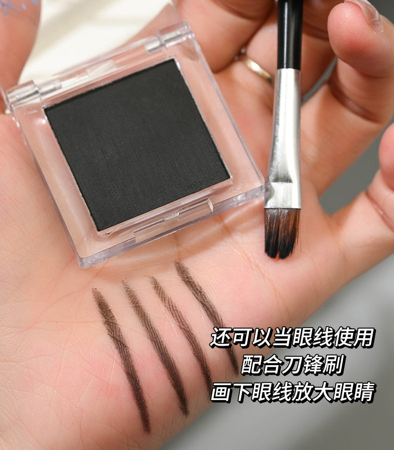 Capel Single Color Matte Eyeshadow Face Contour Highlighter Tear Trough Concealer Beginner Student Eyeshadow Palette