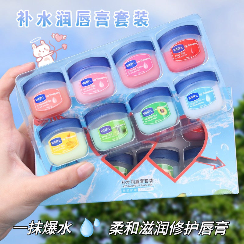 Lip Balm Hydrating Moisturizing Lip Mask Repair Lip Care for Men and Women Reduce Lip Lines Lip Oil Lip Gloss Set Dropshipping