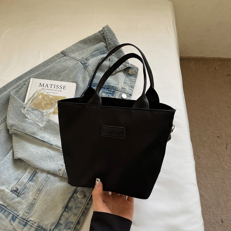 Casual Single Shoulder Crossbody Bag New Model Phone Small Square Bag Versatile Shopping Handbag Lightweight Water-Resistant Nylon Bag
