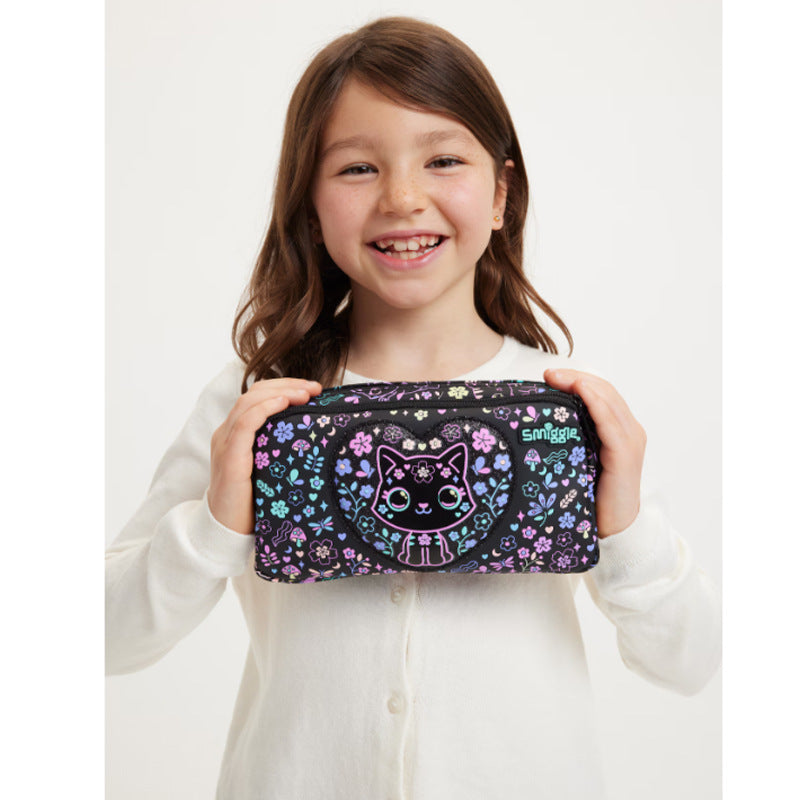 Australia smiggle School Bag Primary and Secondary School Students Big Eye Cat Gradient Cat Schoolbag Girl Backpack Trolley School Bag http://detail.1688.com/offer/949669119060.html