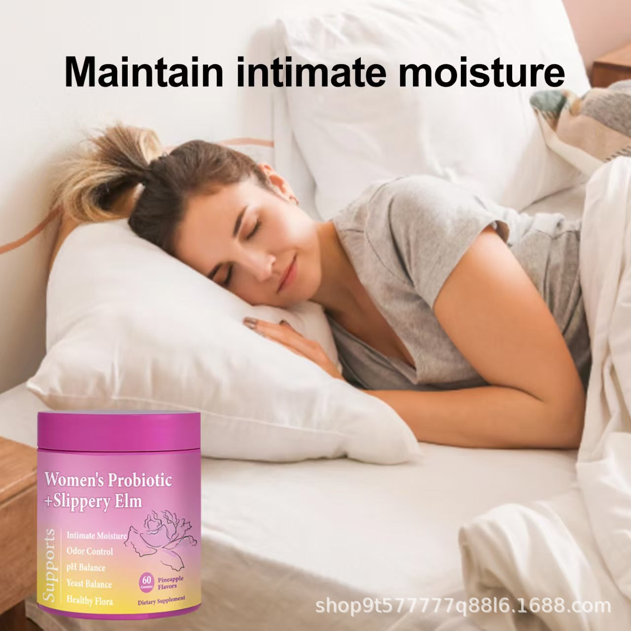 In-stock Women's Probiotic Gummies Cross-border TK Amazon hot probiotic GUmmies Source
