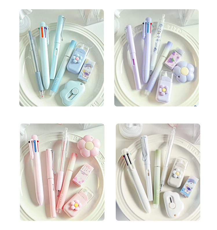 Back-to-School Season High-Value Stationery Set Cute Creative7Set of student class rewards study stationery gifts http://detail.1688.com/offer/905136369917.html
