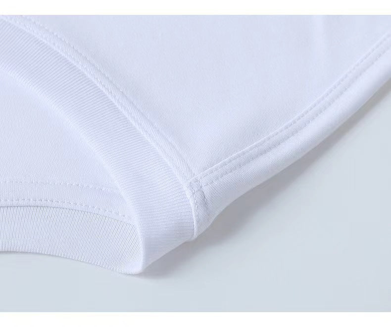 Ice Silk Cool Short Sleeve Men's Loose Student Black and White Half Sleeve T-Shirt Summer Trendy Round Neck T Shirt All-Match Bottoming Shirt