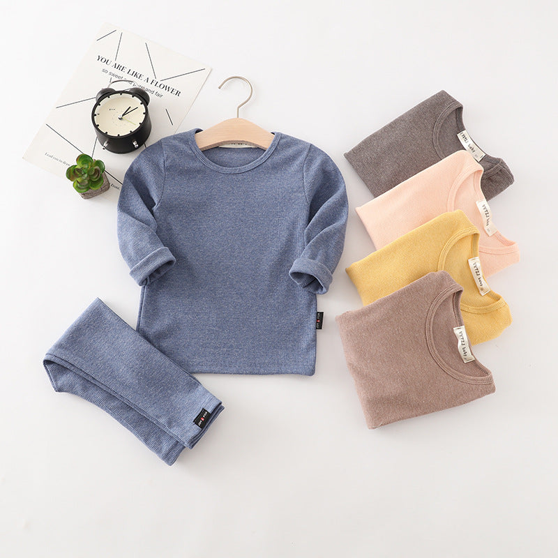 Baby Kids Pajamas Sets Cotton Boys Sleepwear Suit Autumn Gir