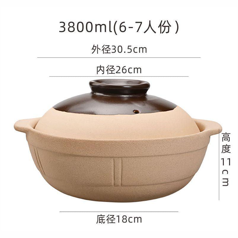 Traditional Edge-Burning Stove Charcoal Stove Clay Pot Commercial Cantonese Style Charcoal Stove Hot Pot Outdoor Surrounding Stove Tea Brewing Barbecue Hong Kong Style Clay Stove