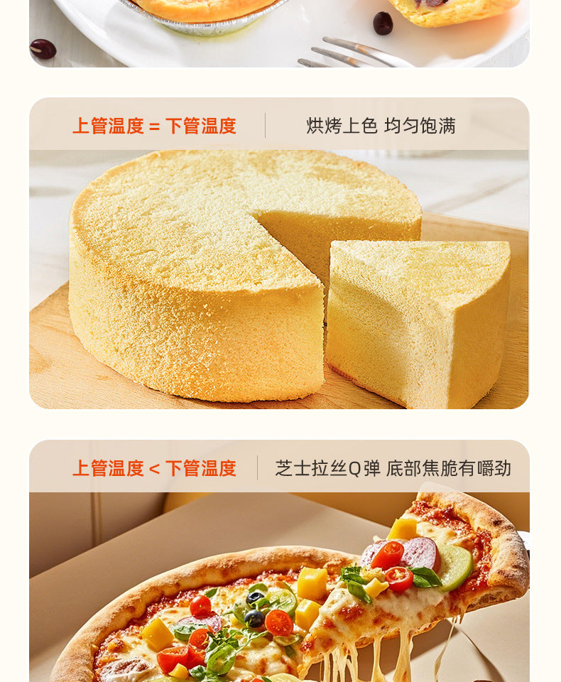 Chigo22Shengduo Knob Electric Oven Household Multi-Functional Baking Dormitory Kitchen Bread Machine Source Factory