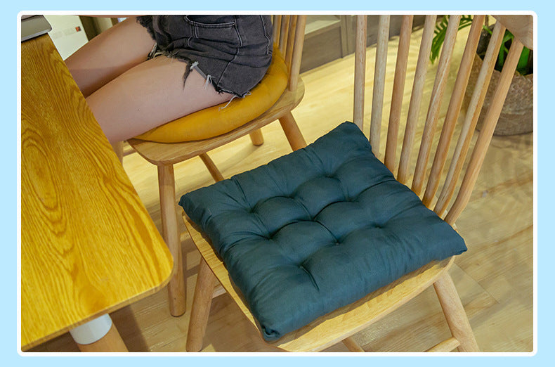 Amazon hot Seat Cushion Chair Pad Round Square Chair Cushion Student Seat Cushion Winter Home Dining Chair Cushion