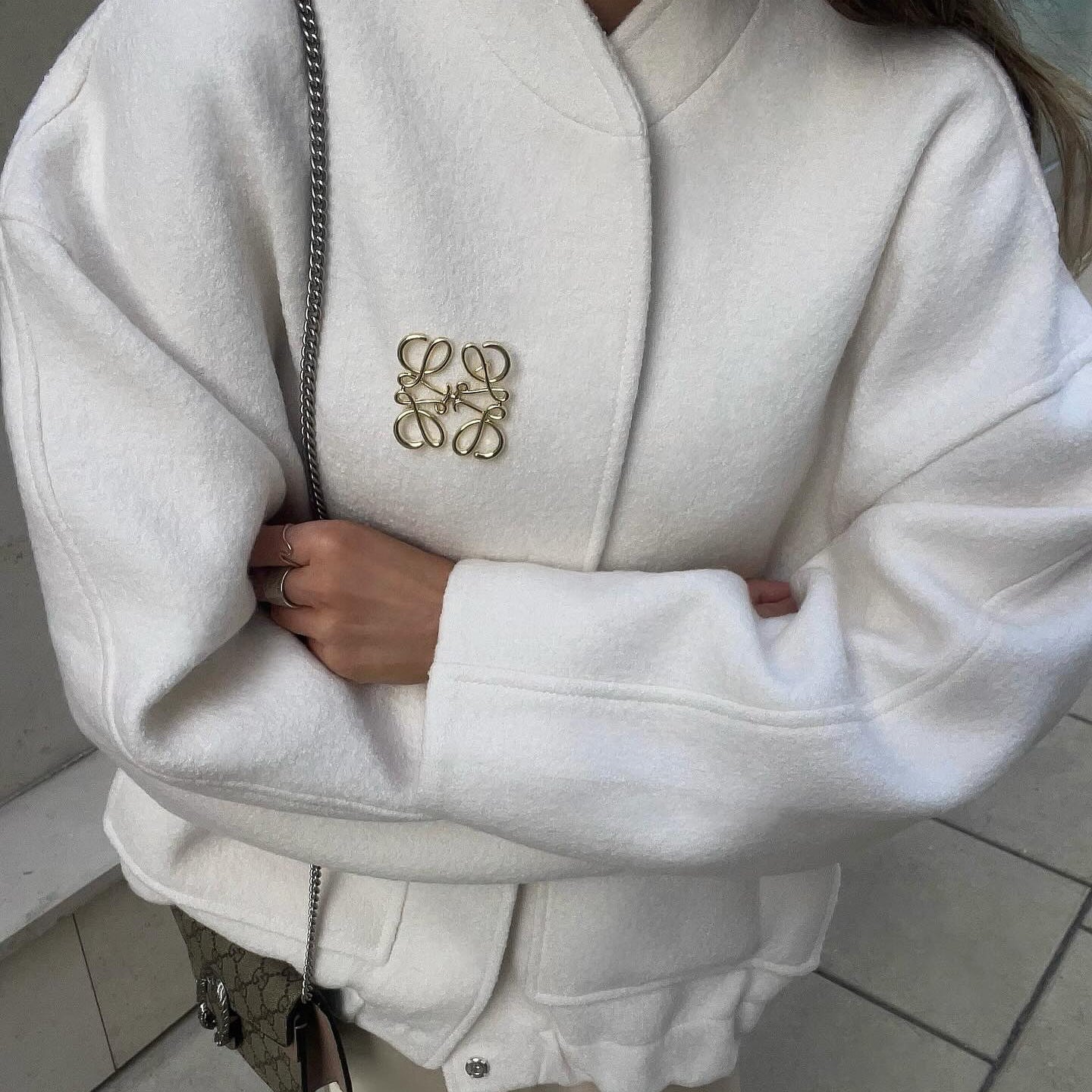 European and American Niche Style Women's Baseball Jacket2024New Style Elegant Casual ins Trendy European and American Style Hot Girl Fashion