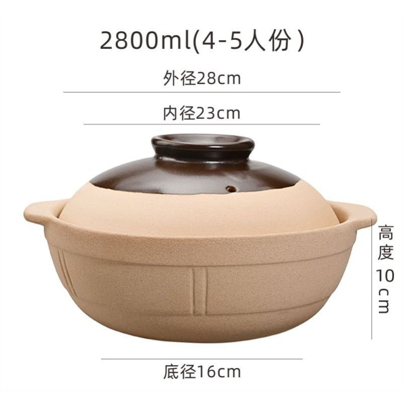 Traditional Edge-Burning Stove Charcoal Stove Clay Pot Commercial Cantonese Style Charcoal Stove Hot Pot Outdoor Surrounding Stove Tea Brewing Barbecue Hong Kong Style Clay Stove
