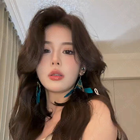 Bohemian Style Earrings for Women2025New Hot-Selling High-End Ethnic Style Unique Exaggerated Earrings Elegant Ear Jewelry