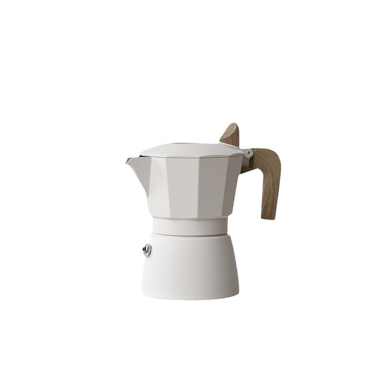 Moka Pot Home Use Small Coffee Pot Coffee Brewing Set Double Valve Hand Brew Pot Espresso Extraction Italian Coffee Machine