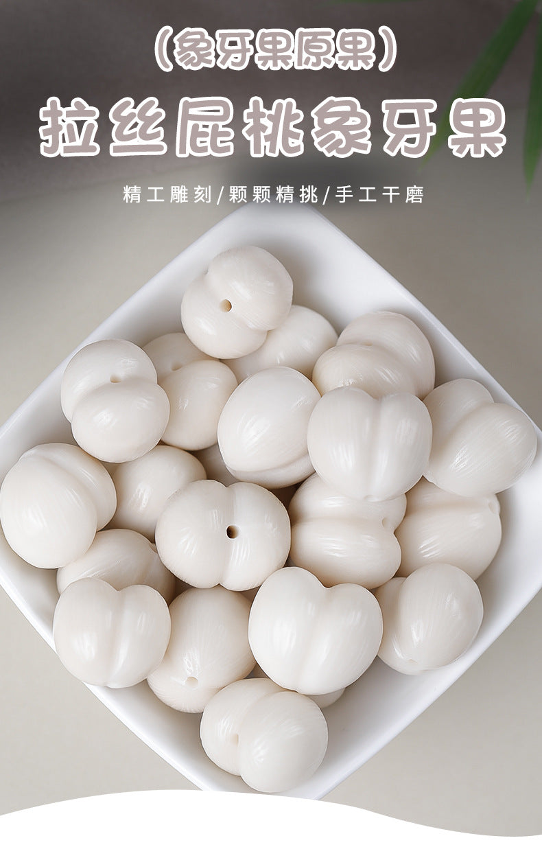 New Ivory Peach Heart Various Cartoon DIY Wholesale of Handicraft Bracelets, Necklaces, Bracelets, and Accessories