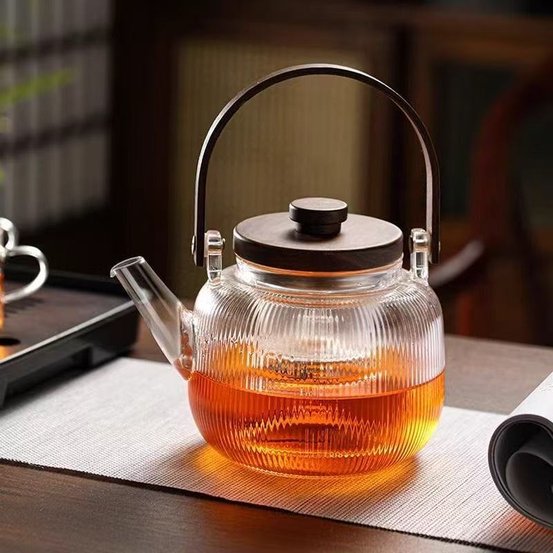 Glass Steaming Teapot 2025 New Kettle Electric Ceramic Stove Tea Set