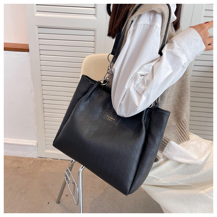 Large Capacity Bag Women's Bag2025Summer New Style Niche Commuter Bag Versatile Shoulder Bag Tote Bag Wholesale