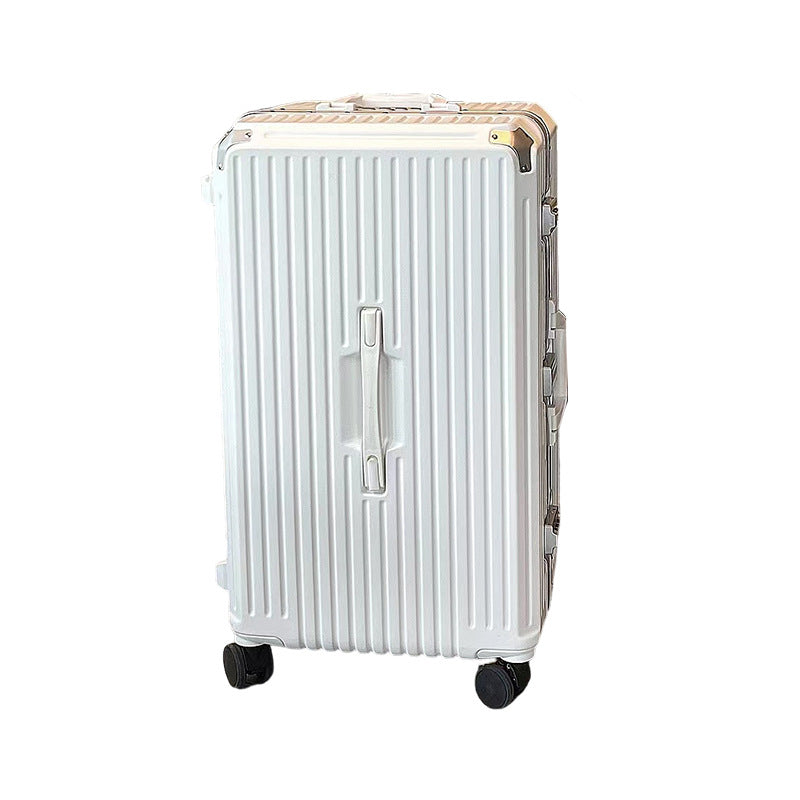 Aluminum Frame Thickened Suitcase for Women with Extra Large Capacity28Travel Abroad Password Lock Suitcase24Inch Trolley Case26Male
