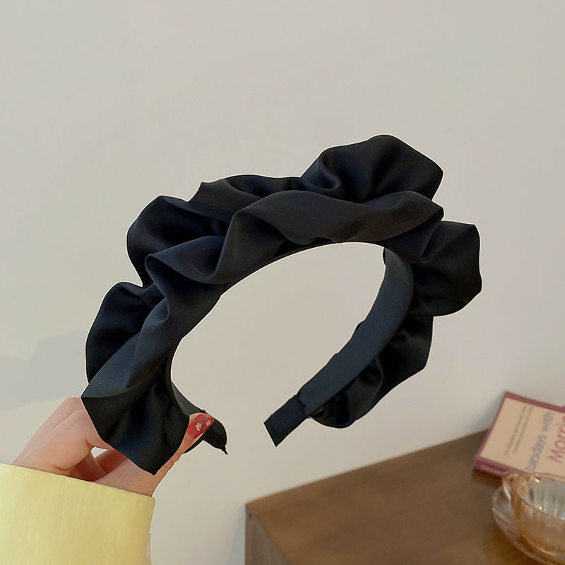Super Fairy Sweet Cream Headband Internet Celebrity High Crown Face Washing Headband Fashionable Versatile Light Luxury Elegant Hair Accessories Wholesale