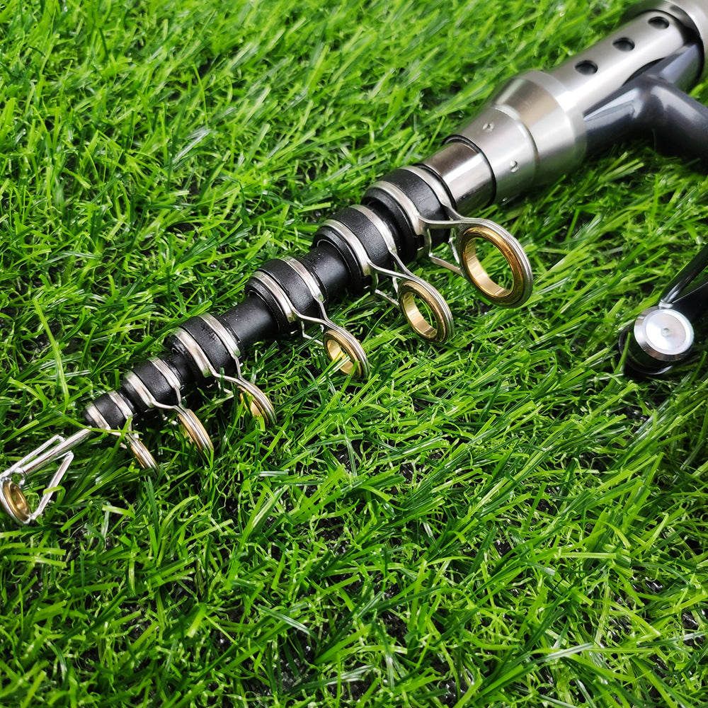 ZURYP Fishing Gear Set Long Casting Lure Sea Fishing Rod Full Set Soft Bait Hooks Fishing Line Cross-Border Exclusive