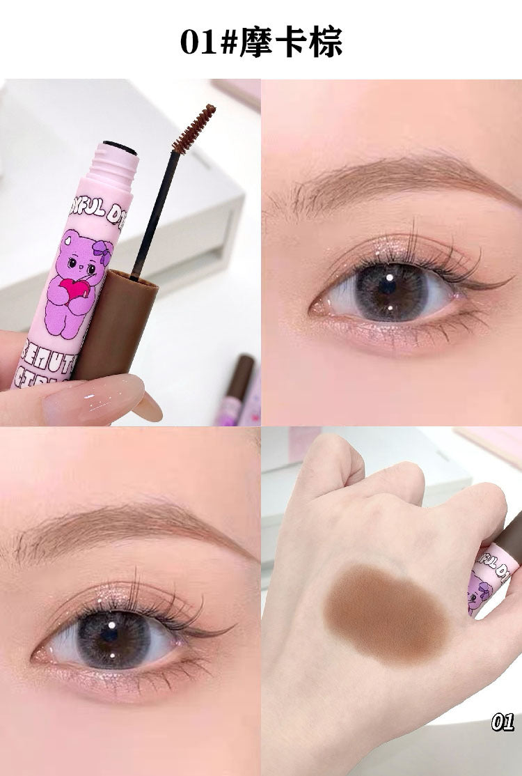 Cappuvini Matte Eyebrow Gel Shallow Eyebrow Beauty Makeup Personal Care Three-Dimensional Wild Eyebrows Not Easy to Smudge Shantou Makeup