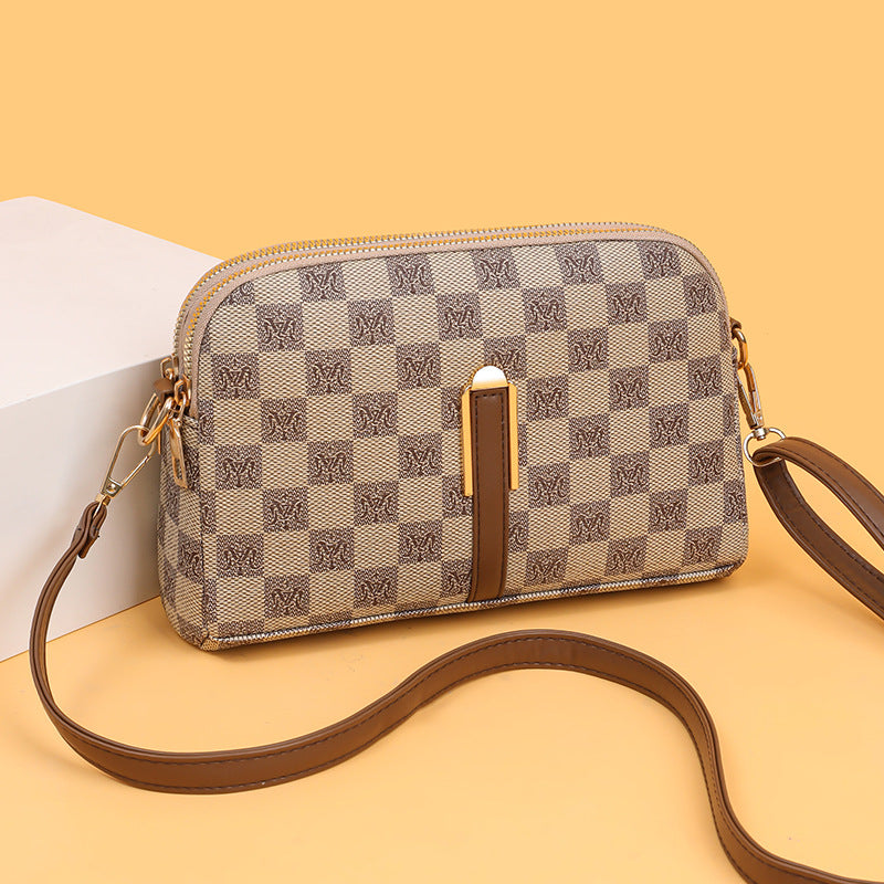 2834Yagelaisi Bag for Women New Simple Versatile Shoulder Bag Retro Trendy Crossbody Women's Bag Phone Bag