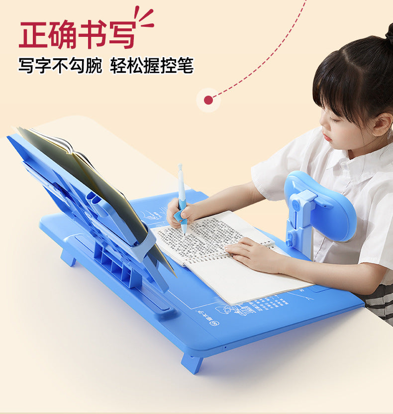 Cat Prince Learning Three Treasures Posture Correction Stationery Set Sitting Posture Correction Anti-Hook Wrist Pen Holding Aid Student Gift Box
