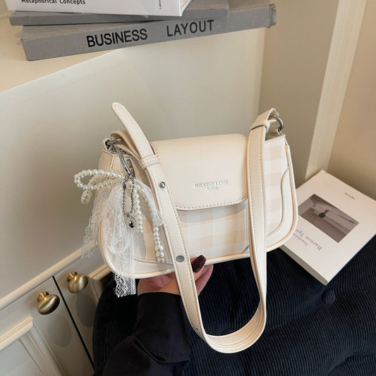 Cross-border high-end trendy underarm bag small square bag for women2025New Handbag Trendy Fashion Versatile Shoulder Bag