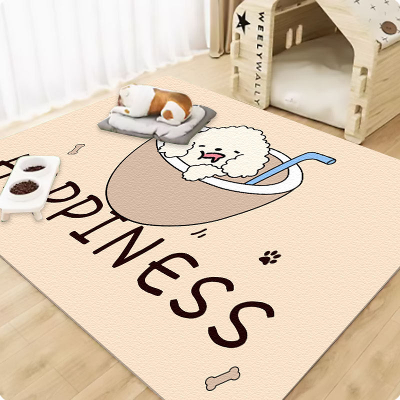 Pet wash-free floor mat waterproof and urine-proof pvc Dog Anti-Slip Mat Cooling Dog Fence Dog Cat Leather Floor Mat