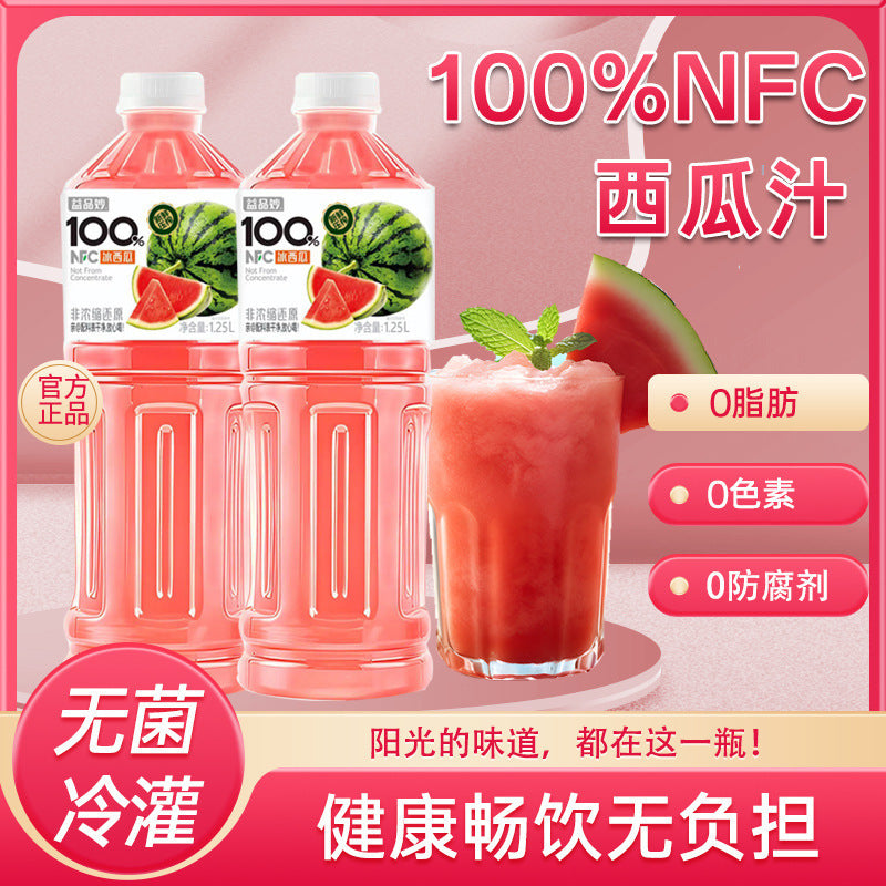 NFC Watermelon Juice1.25L YipinMiao Other China Mainland Room Temperature Bottled Wholesale