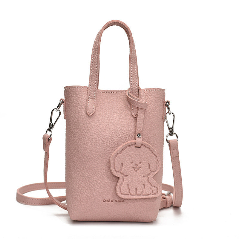 Women's Bag Single Shoulder Crossbody Bag Versatile Handbag New Simple Style Basket Fashionable Spring2025Fashion