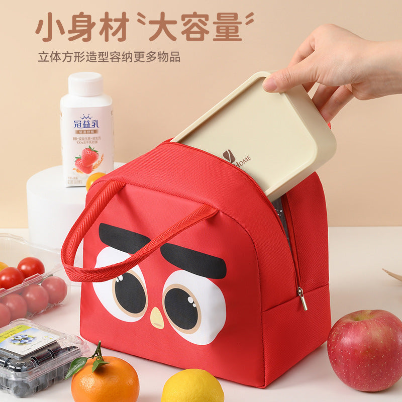 Lunch Box Handbag Bento Bag Insulated Bag Office Worker Lunch Bag Primary School Clothes Lunch Bag Pinny Rice Bag