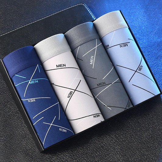 【New product best-selling】Men's Underwear Boxer Briefs Youth Mid-Rise Four-Corner Underwear Men's Plus Size Underpants Shorts http://detail.1688.com/offer/724677929045.html