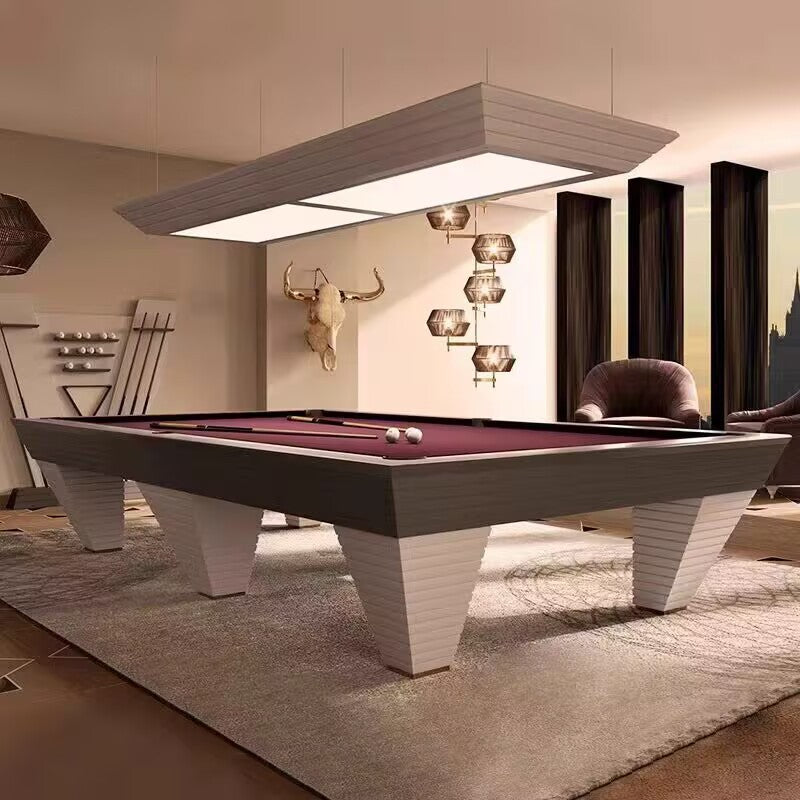 Billiard Table Standard Type Home American Style Adult Indoor Commercial Marble Villa Billiard Case Nine Ball Table Accessories