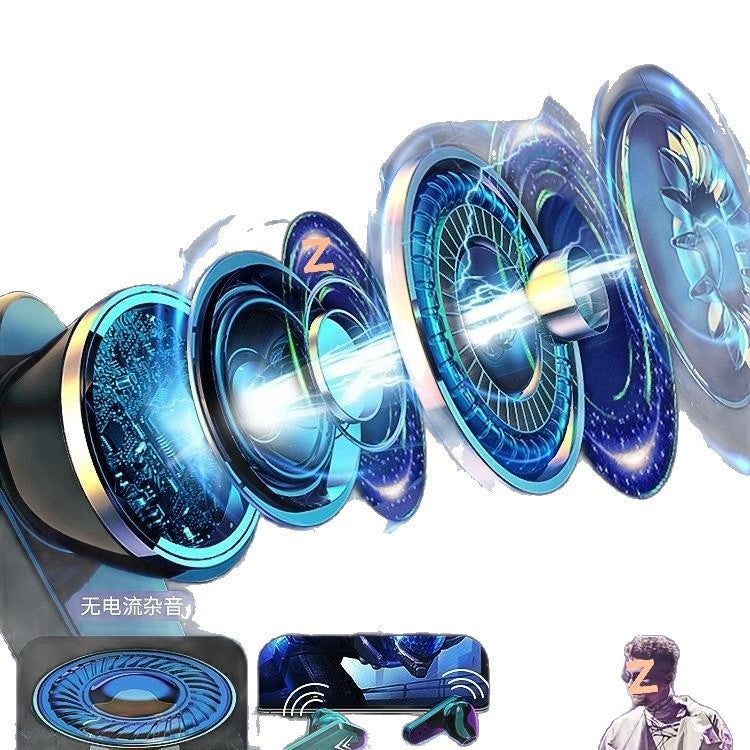 2024New Year's True Wireless Bluetooth Headset Gaming E-Sports PUBG In-Ear Long Battery Life No Delay Wholesale