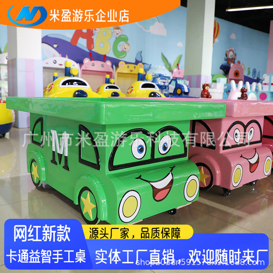 Naughty Castle Indoor Children's Play Area Craft Table Equipment Game Machine Educational Water Elf Toy Table Amusement Park Commercial Use