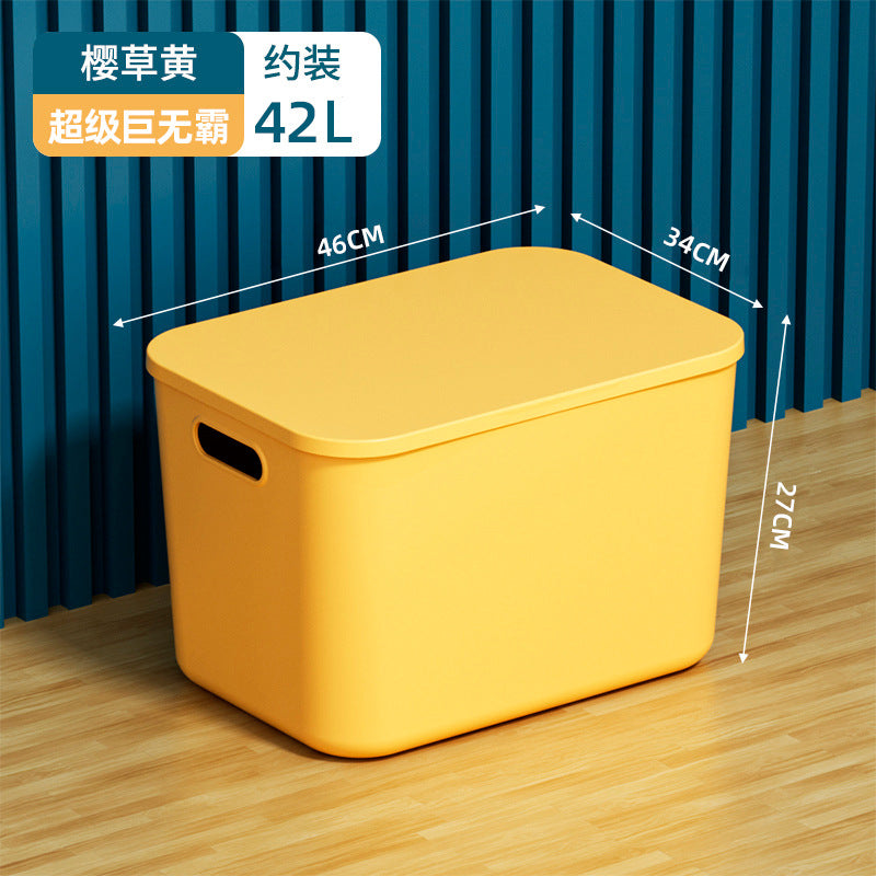 Storage Box Desktop with Lid Plastic Miscellaneous Snacks Cosmetics Box Rectangular Storage Basket Storage Box Organizing Box