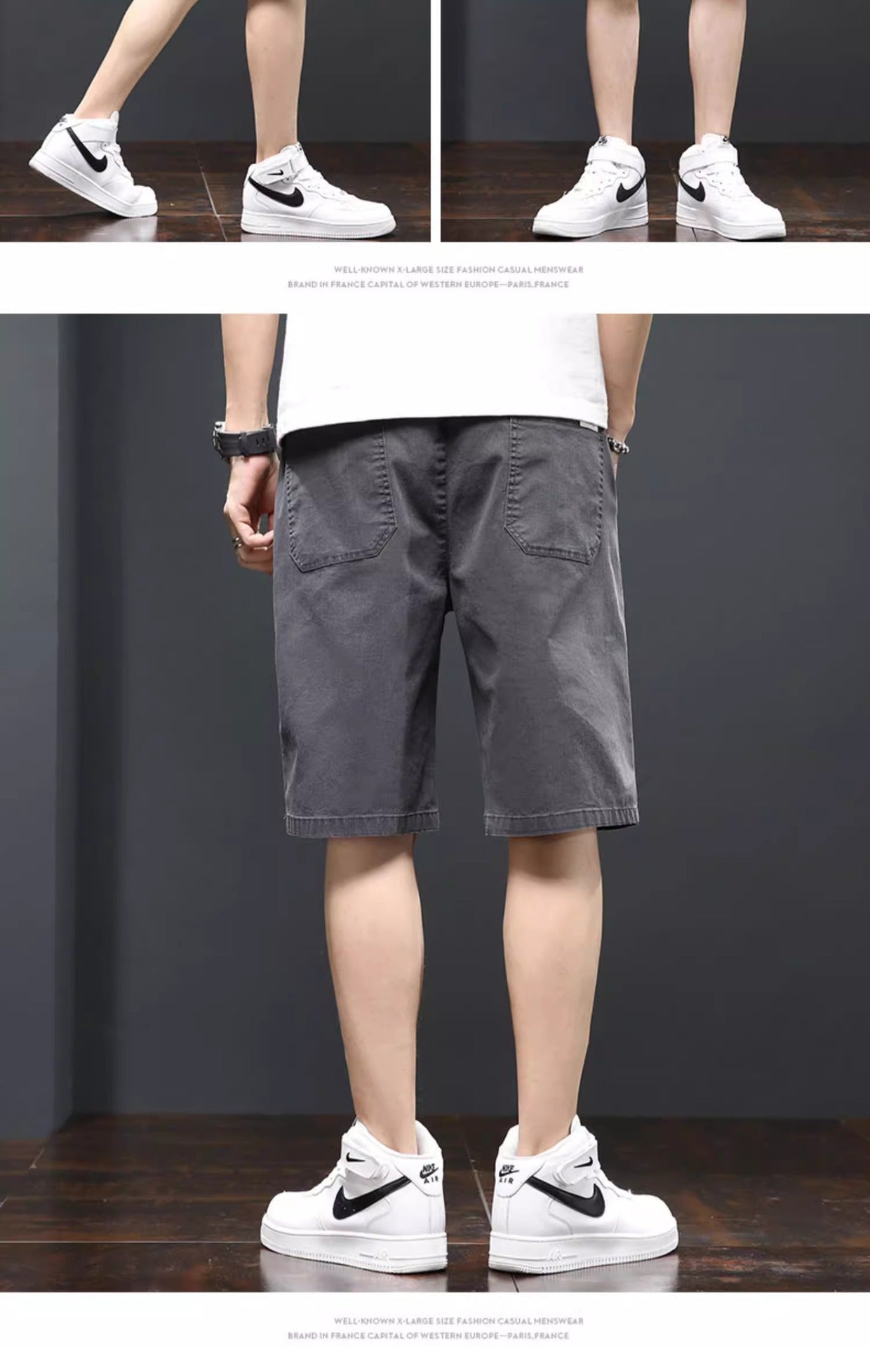 Men's Summer Shorts Trendy Brand ins Bestselling Loose Fit5Men's Casual Thin Five-Point Shorts for Outdoor Wear
