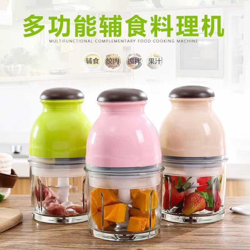Baby Food Processor Manufacturer Wholesale Household Small Electric Food Processor Kitchen Fruit Vegetable Meat Grinder Food Processor