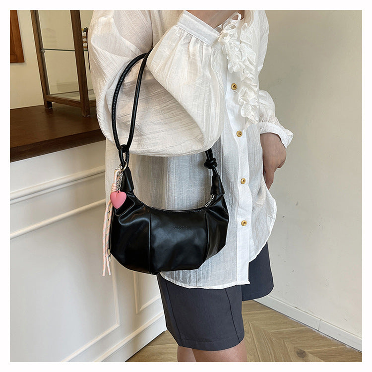 High-end Underarm Bag for Women2025New Trendy Fashion Versatile Casual Single Shoulder Bag Crossbody Dumpling Bag
