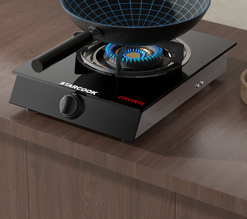 Manufacturer STARCOOK Gas Stove Single Burner Wholesale Natural Gas Liquefied Gas High Flame Stove Household Gas Stove