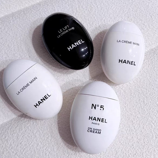 Foreign Trade Skincare Autumn Winter Camellia Little Fragrance Goose Egg Hand Cream Black and White Egg Moisturizing Hydrating Goose Egg Stone N5Hand cream