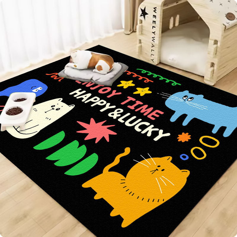Pet wash-free floor mat waterproof and urine-proof pvc Dog Anti-Slip Mat Cooling Dog Fence Dog Cat Leather Floor Mat