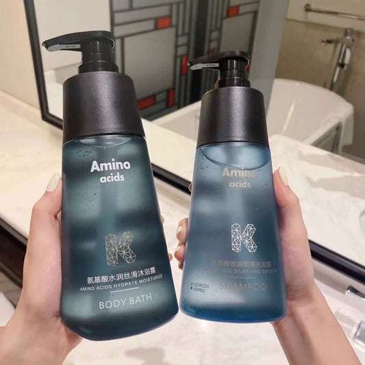 【48Delivery Within Hours】Amino Acid Perfume Shower Gel Fragrant Shower Gel Moisturizing and Replenishing Smooth Shampoo