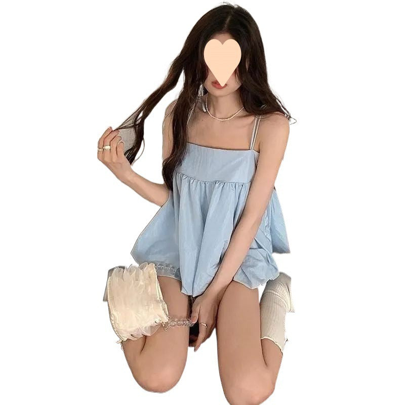 Loose halter top