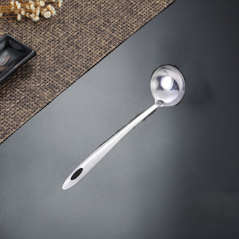 Thickened304Stainless Steel Spatula Set Cooking Spatula Kitchen Supplies Household Stirring Spoon Soup Spoon Colander Wholesale