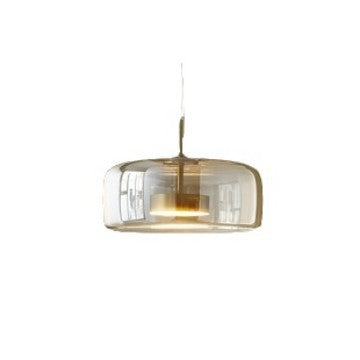 Modern Single Head Chandelier LED Glass Hanging Light