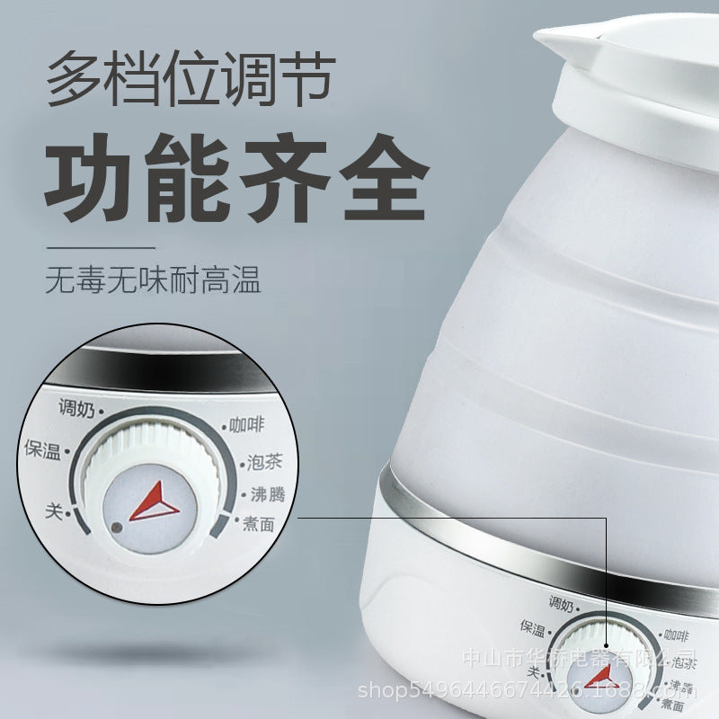 Travel Folding Kettle Silicone Electric Kettle Portable Kettle Mini Small Household Kettle Gift