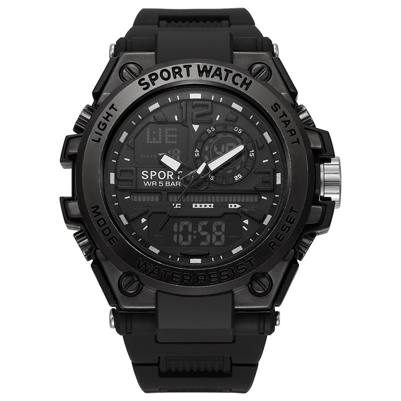 Men's New Series Electronic Watch Special Forces Style Digital Student Watch Men's Anti-fall Alloy